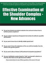 Effective Examination of the Shoulder Complex -New Advances - Joe Mullins