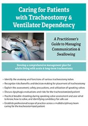 Caring For Patients with Tracheostomy & Ventilator Dependency -A Practitioner’s Guide to Managing Communication and Swallowing - Jerome Quellier