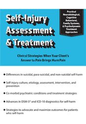 Self-Injury Assessment & Treatment -Clinical Strategies When Your Client’s Answer to Pain Brings More Pain - David G. Kamen