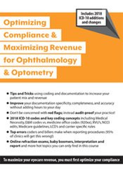Optimizing Compliance and Maximizing Revenue for Ophthalmology and Optometry - Jeffrey P. Restuccio