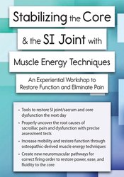 Stabilizing the Core & the SI Joint -A Manual Therapy Approach - Peggy Lamb