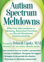 Autism Spectrum Meltdowns -Effective Interventions for Sensory