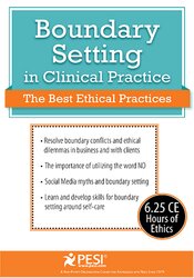 Boundary Setting in Clinical Practice -The Best Ethical Practices - Latasha Matthews