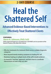 2-Day Course -Heal the Shattered Self-Advanced Evidence-Based Interventions to Effectively Treat Shattered Clients - Steve A Johnson