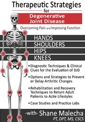 Therapeutic Strategies for Degenerative Joint Disease -Overcoming Pain and Improving Function - Shane Malecha
