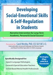 Developing Social-Emotional Skills & Self-Regulation in Students -Narrative Intervention for Long-Term Academic