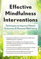 Effective Mindfulness Interventions -Techniques to Improve Patient Outcomes & Personal Well-Being - Clyde Boiston