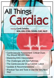 All Things Cardiac Conference -Day Two -Cardiac Disorders & Diagnostics - Cyndi Zarbano
