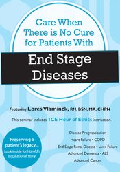 Care When There is No Cure for Patients with End Stage Diseases - Lores Vlaminck