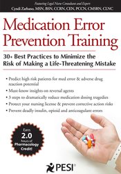 Vanzant -Medication Error Prevention Training -30+ Best Practices to Minimize the Risk of Making a Life-Threatening Mistake - Rachel Cartwright