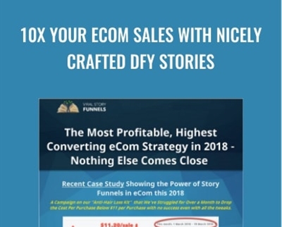 10X Your Ecom Sales With Nicely Crafted DFY Stories - Viral Story Funnels