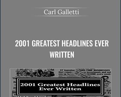 2001 Greatest Headlines Ever Written - Carl Galletti