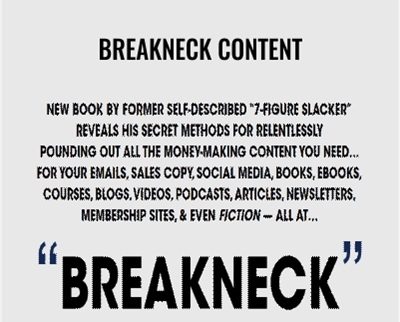Breakneck Content - Ben Settle