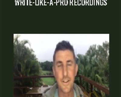 Write-Like-A-Pro Recordings - Bret Thomson
