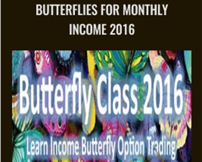 Butterflies for monthly Income 2016 - Dan Sheridan