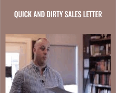 Quick And Dirty Sales Letter - Chris Orzechowski