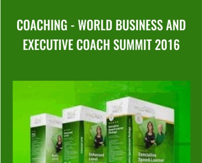 Coaching-World Business And Executive Coach Summit (WBECS) 2016 - Wbecs