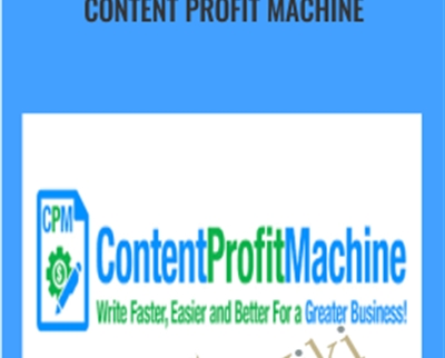 Content PRofit Machine - MaryEllen Tribby