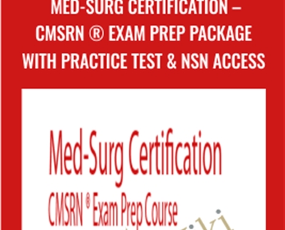 Med-Surg Certification-CMSRN ® Exam Prep Package with Practice Test and NSN Access - Cyndi Zarbano