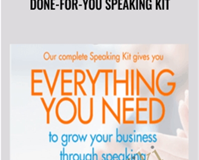 Done-for-You Speaking Kit - Amy Lippmann