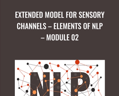 Extended Model for Sensory Channels-Elements of NLP-Module 02 - Chris Mulzer