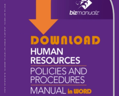 Human Resources Policies and Procedures Template - Bizmanualz