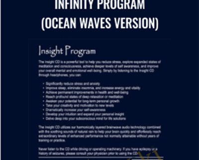 Infinity Program (Ocean Waves Version) - Immrama Institute