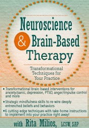 Neuroscience and Brain-Based Therapy -Transformational Techniques for Your Practice - Rita Milios
