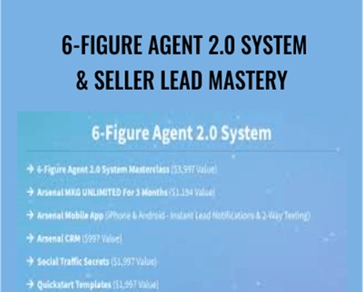 6-Figure Agent 2.0 System and Seller Lead Mastery - Jason Wardrope