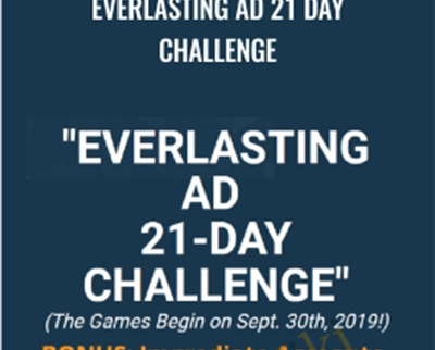 Everlasting Ad 21 Day Challenge - Keith Krance