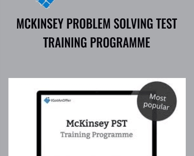 McKinsey Problem Solving Test Training Programme - IGotan Offer