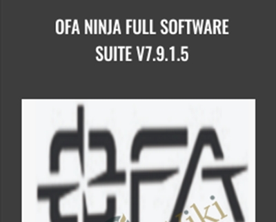 OFA Ninja Full Software Suite v7.9.1.5 - OFA