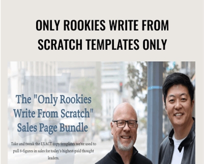 Only Rookies Write from Scratch Templates Only - Ray Edwards