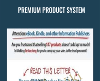 Premium Product System - Jimmy D. Brown