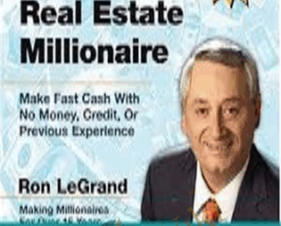 Quick Turn Real Estate Millionaire Maker - Ron LeGrand