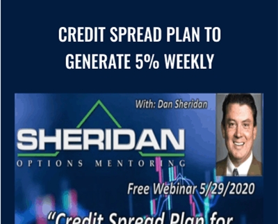 Credit Spread Plan to Generate 5% Weekly - Sheridan Options Mentoring