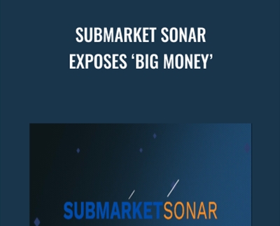 Submarket Sonar Exposes ‘Big Money’ - Raghee Horner