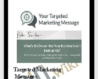 Targeted Marketing Message - Peter Sandeen
