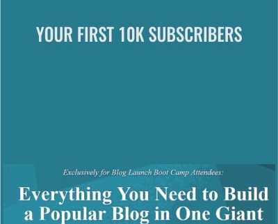 Your First 10k Subscribers - Jon Morrow