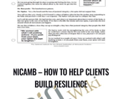 How to Help Clients Build Resilience - Nicamb