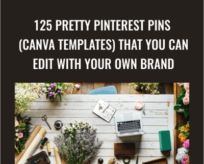 125 Pretty Pinterest Pins (Canva Templates) That You Can Edit With Your Own Brand - Kristie Chiles
