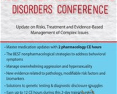2-Day Alzheimers Disease and Other Neurocognitive Disorders Conference-Update on Risks