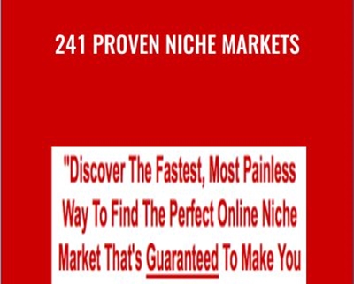 241 Proven Niche Markets - Kevin Wilke