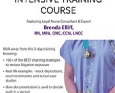3 Day-Legal Nurse Intensive Training Course - Brenda Elliff