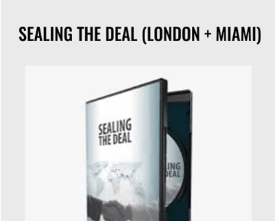 Sealing The Deal (London  + Miami) - Alan Weiss