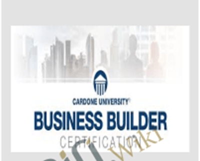 Business Builder Certification - Grant Cardone