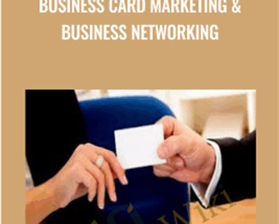 Business card marketing & business networking - Alex Genadinik