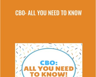 CBO-All You Need To Know - Andrew Foxwell