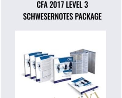 CFA 2017 Level 3 SchweserNotes Package - Kaplan Schweser