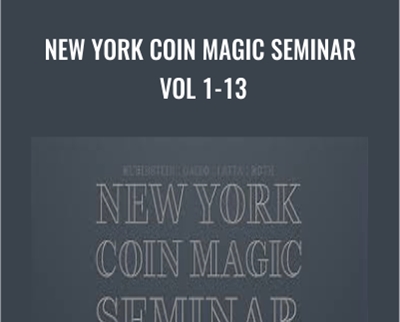 New York Coin Magic Seminar Vol 1-13 - David Roth